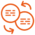 pictogramme orange - transcription - abalis traduction