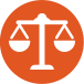 pictogramme juridique orange